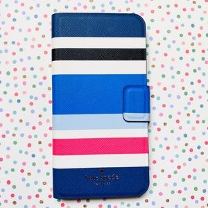 Kate Spade Stripe iPhone 7 Plus & 8 Plus Case